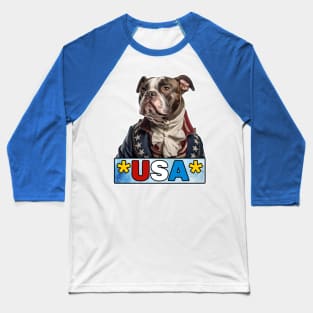 American Bully USA II Baseball T-Shirt